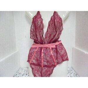 Adore Me  Women's Style# 65712 Unlined Bodysuit Red Size XS NWOT!!!